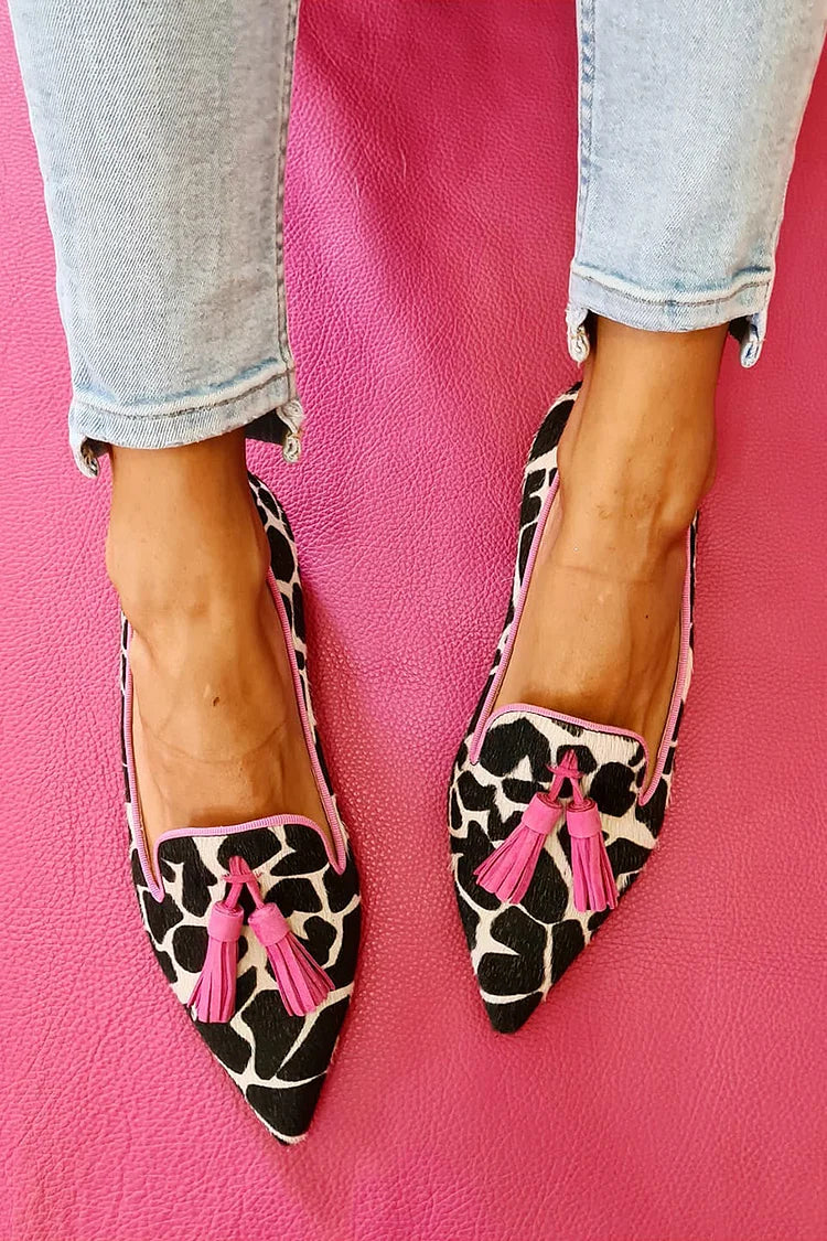 NORTHLINE STUDIO | POINTED LOAFER WITH TASSELS