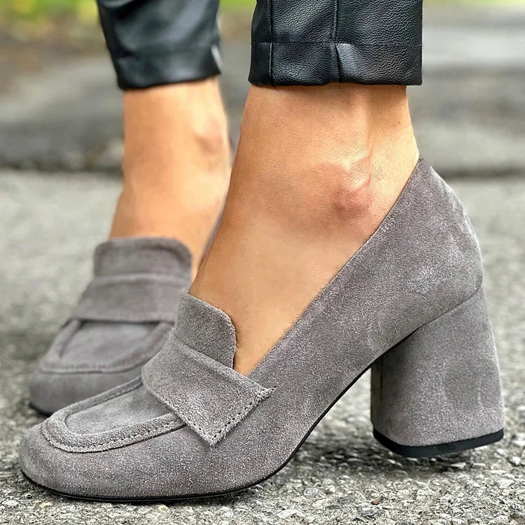 NORTHLINE STUDIO | BLOCK HEEL LOAFERS