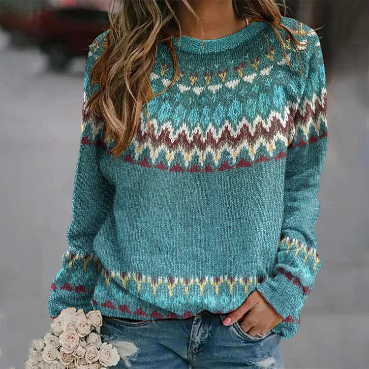NORTHLINE STUDIO | Patterned Sweater