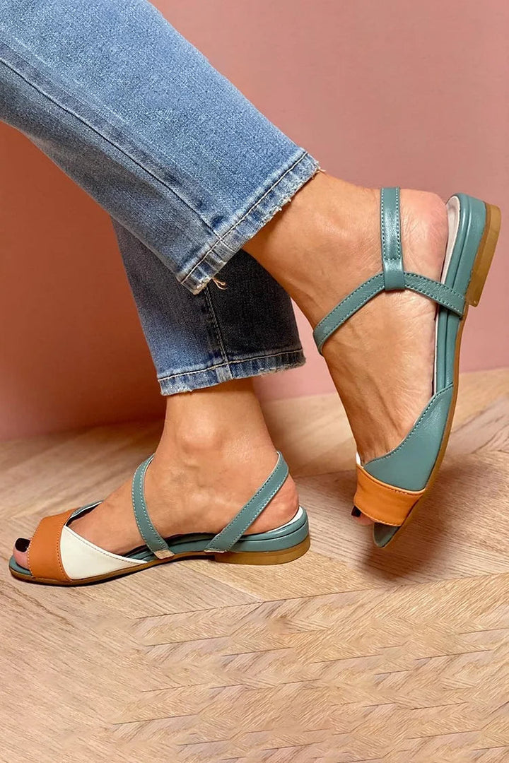 NORTHLINE STUDIO | COLOR BLOCK SANDALS