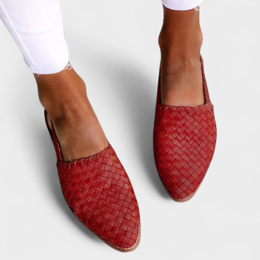 NINA | WOVEN SLIP-ON LOAFERS