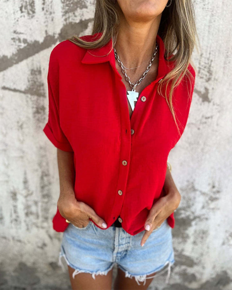 NORTHLINE STUDIO | Relaxed Button Shirt