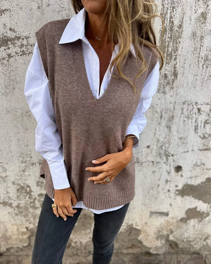 NORTHLINE STUDIO | CLASSIC KNIT VEST