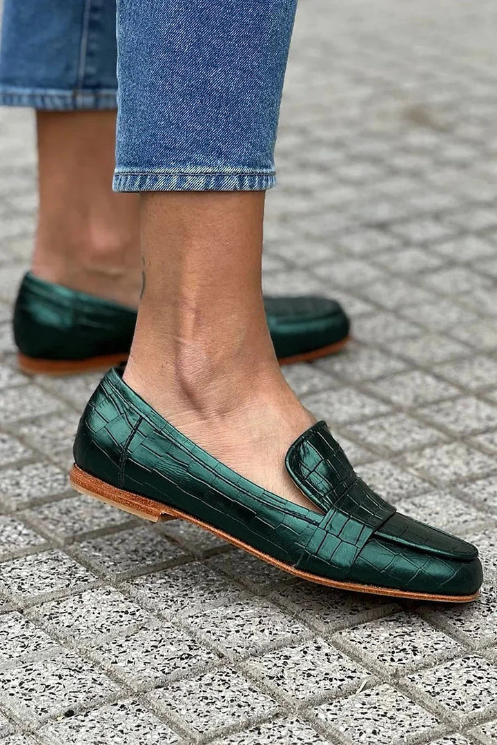 NORTHLINE STUDIO | CROCODILE EFFECT LOAFER