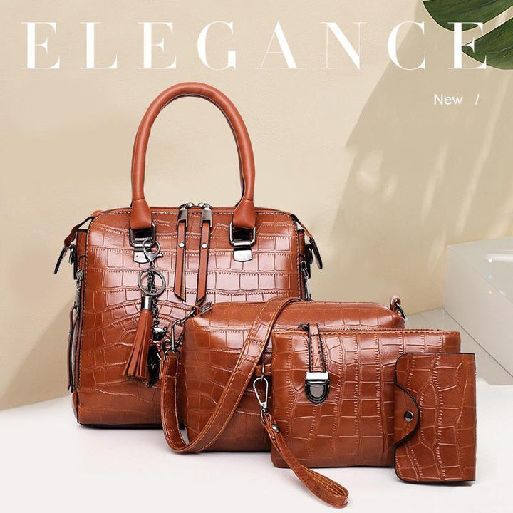 NORTHLINE STUDIO | 4 IN 1 CROCODILE STYLE BAG SET