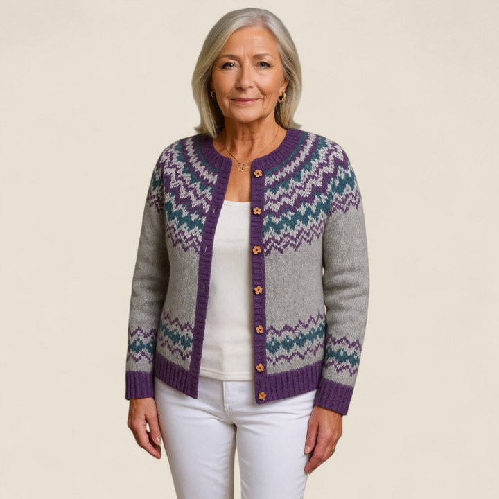 Naomie | Vintage Icelandic Cardigan