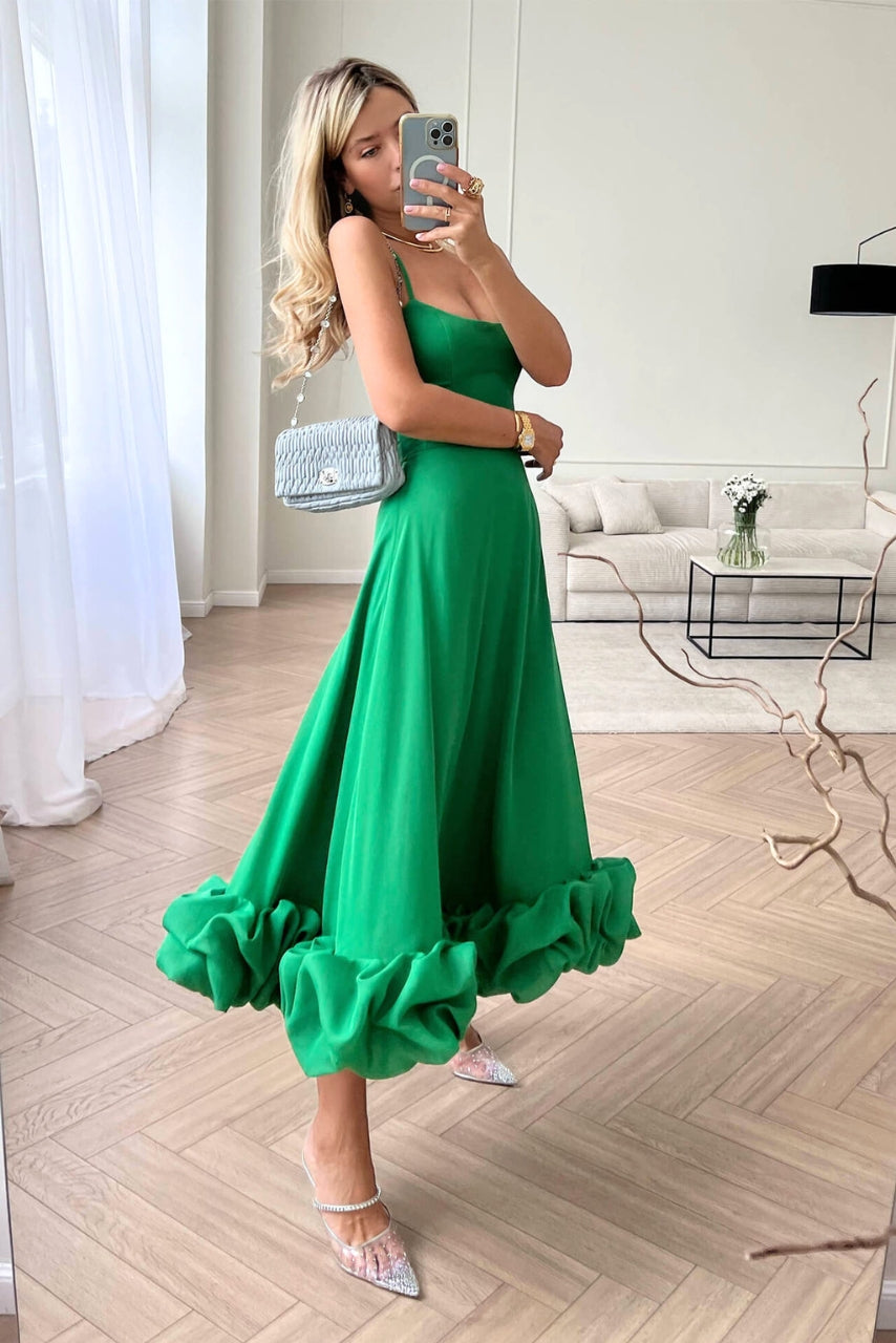SOPHIA | ELEGANT RUFFLE DRESS