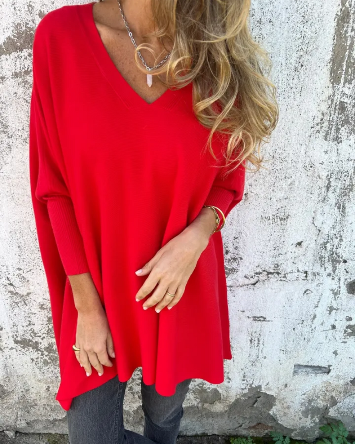 NORTHLINE STUDIO | RELAXED V-NECK SWEATER
