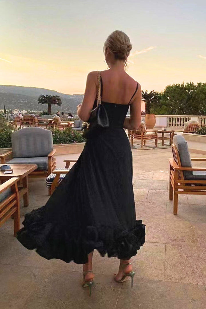 SOPHIA | ELEGANT RUFFLE DRESS
