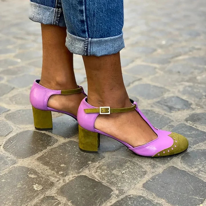 NORTHLINE STUDIO | CLOSED SANDAL WITH T-BAR STRAP