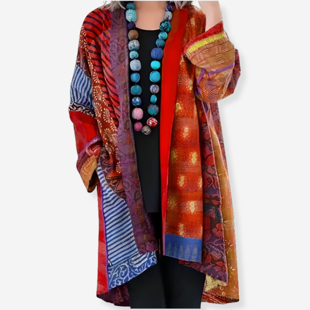 ARTISAN PATCHWORK KIMONO