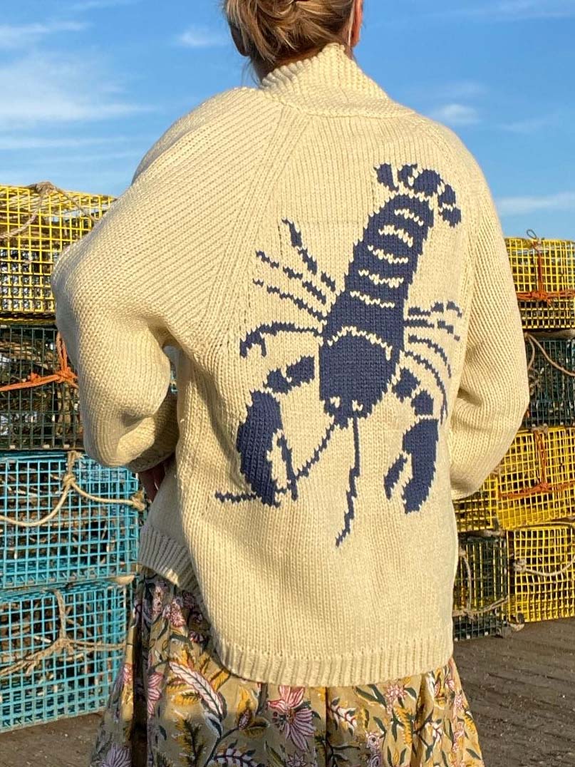 NORTHLINE STUDIO | LOBSTER STATEMENT SWEATER