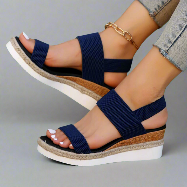 NORTHLINE STUDIO | BLACK PLATFORM SANDALS