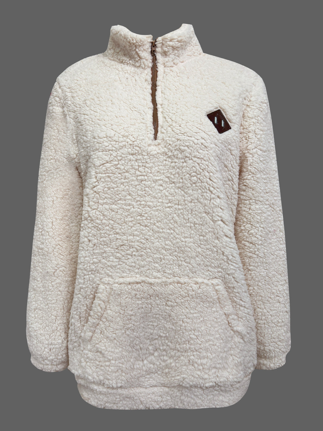 NORTHLINE STUDIO | Patch Quarter Zip Pullover