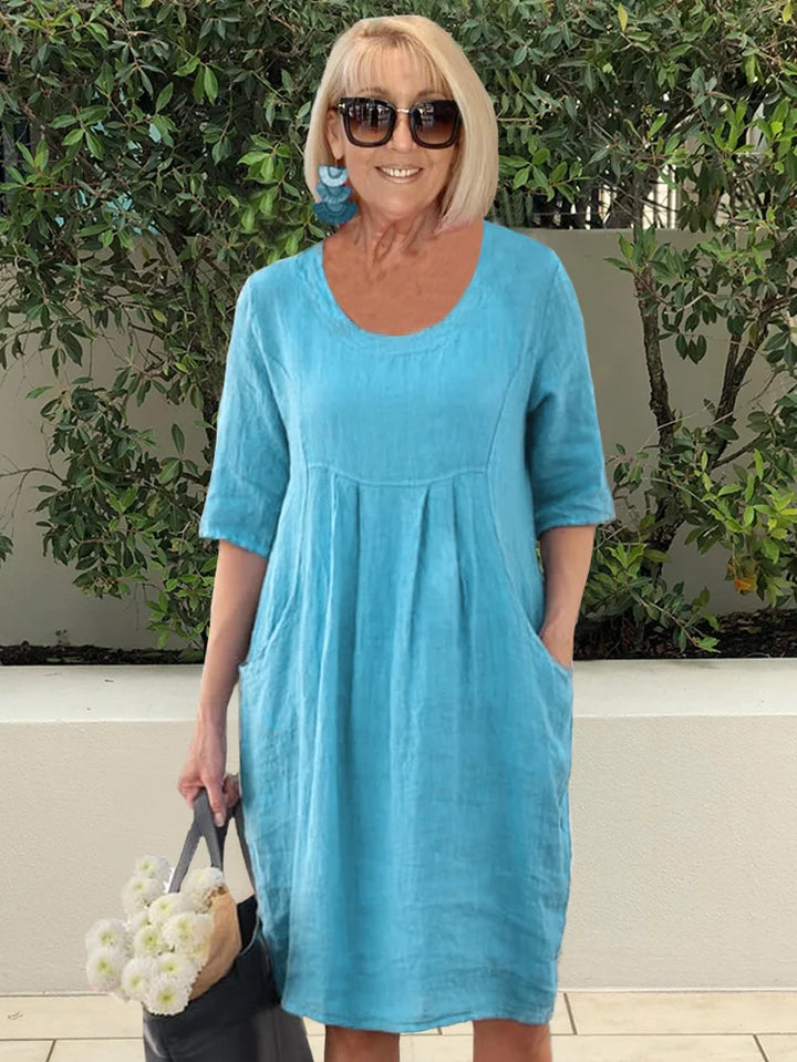 Pauline | Effortless Linen Dress