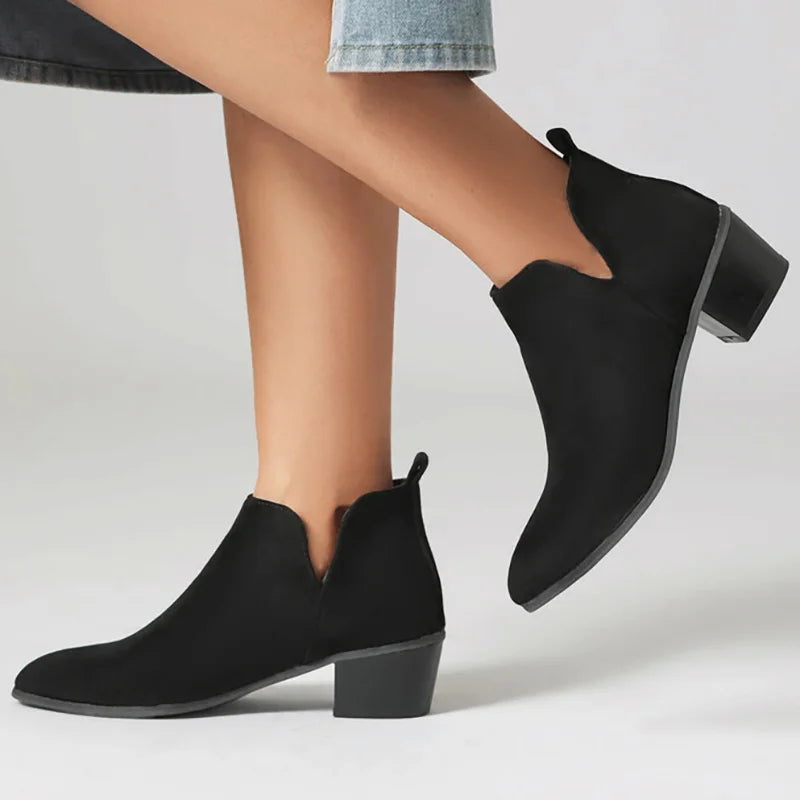 NORTHLINE STUDIO | PRINTED ANKLE BOOTS
