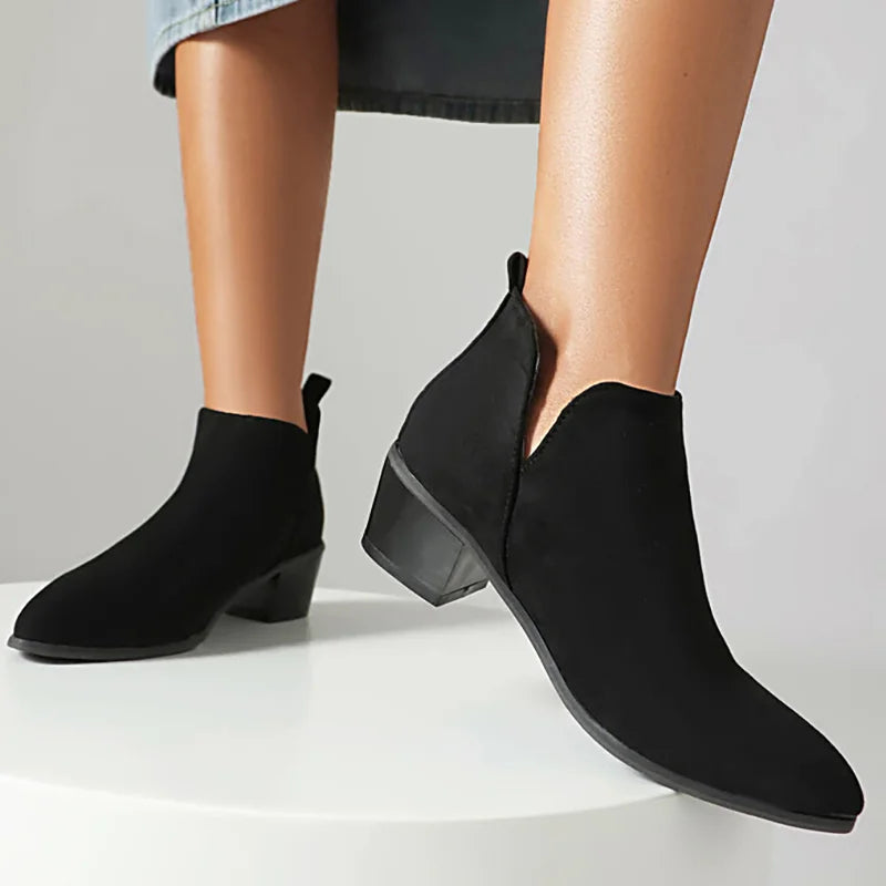 NORTHLINE STUDIO | PRINTED ANKLE BOOTS