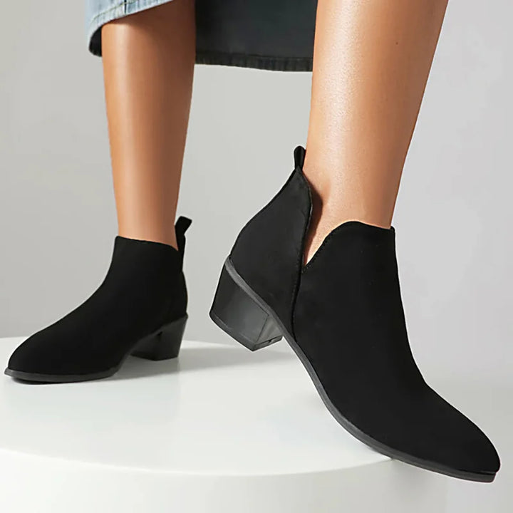 NORTHLINE STUDIO | PRINTED ANKLE BOOTS