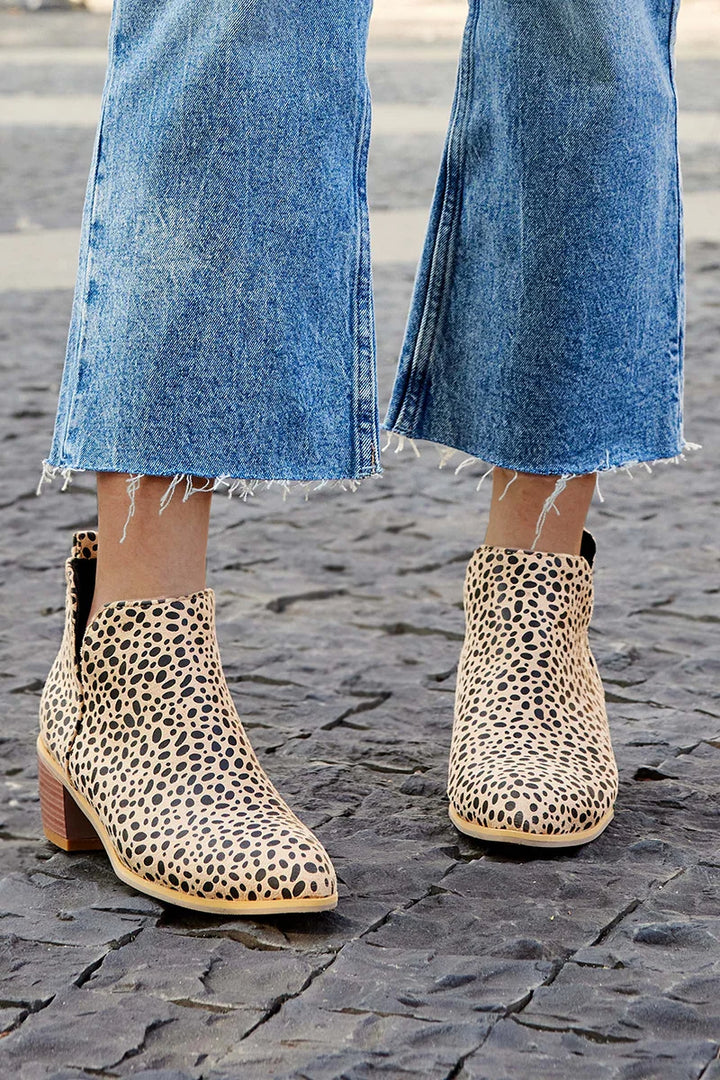 NORTHLINE STUDIO | PRINTED ANKLE BOOTS
