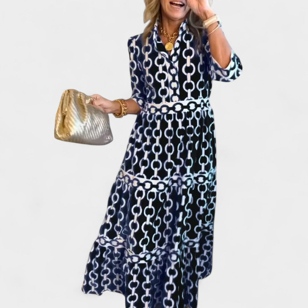 KAREN | PRINTED SHIRT DRESS