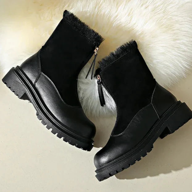 NORTHLINE STUDIO | FUR-LINED WINTER BOOTS