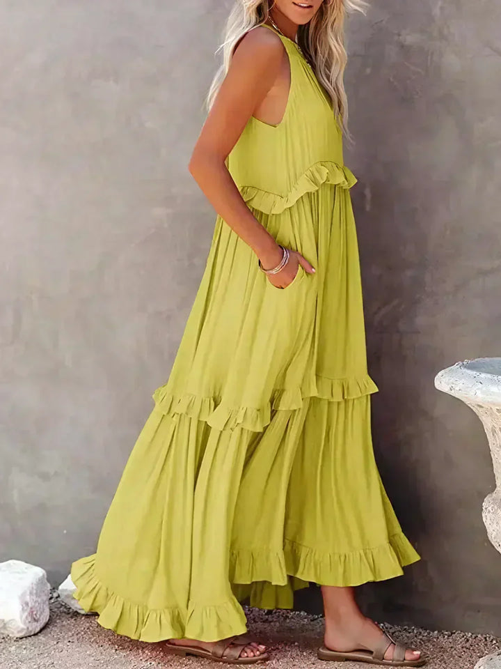 LUCIA | RELAXED TIERED MAXI DRESS