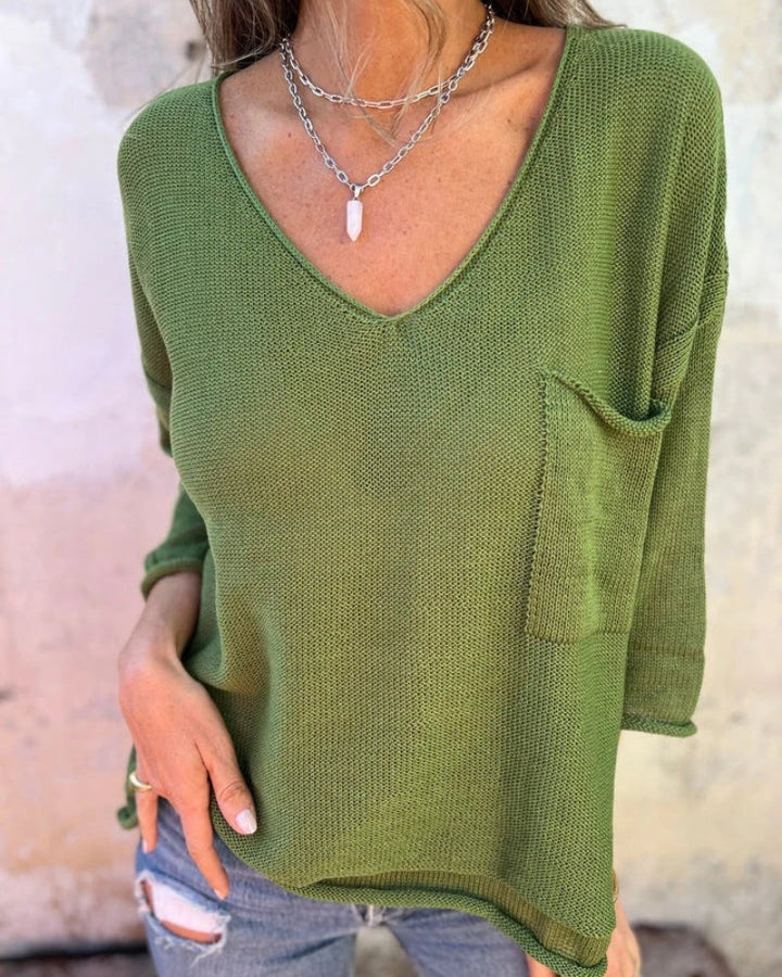 NORTHLINE STUDIO | RELAXED POCKET SWEATER