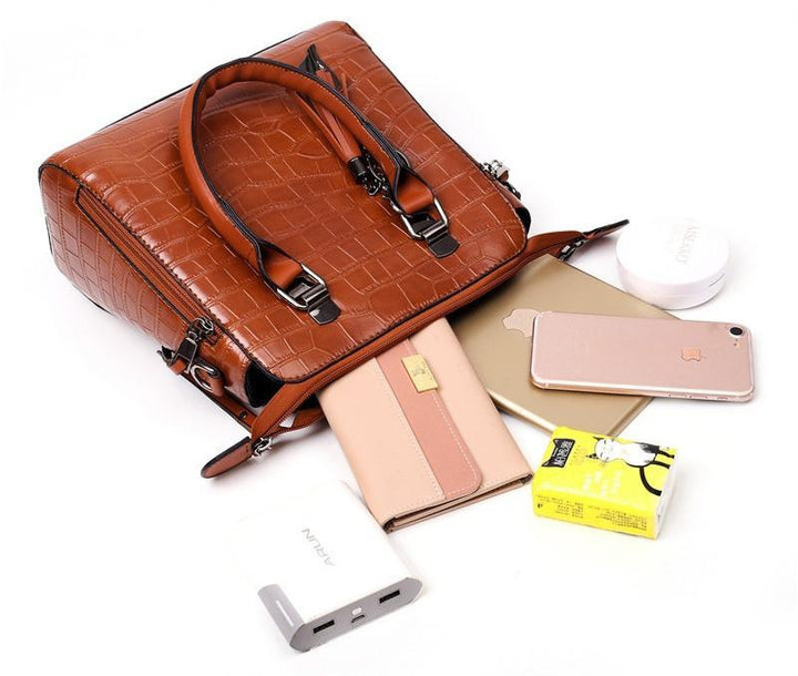 NORTHLINE STUDIO | 4 IN 1 CROCODILE STYLE BAG SET