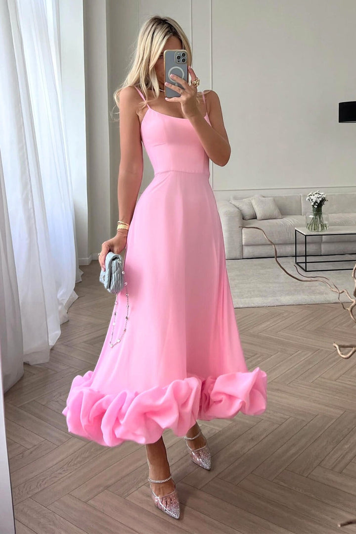 SOPHIA | ELEGANT RUFFLE DRESS