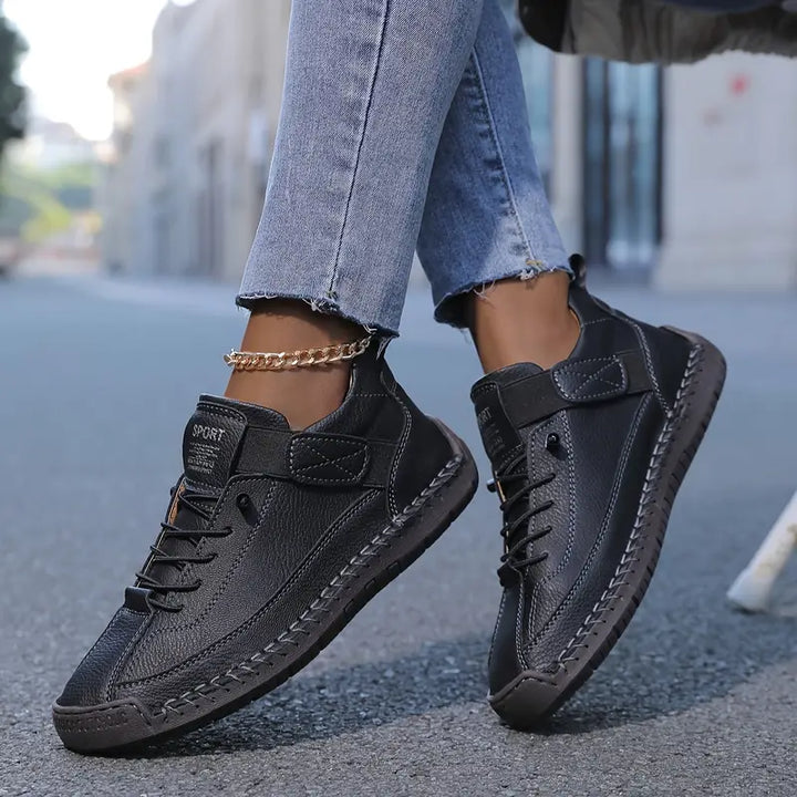 NORTHLINE STUDIO | CASUAL BLACK SNEAKERS
