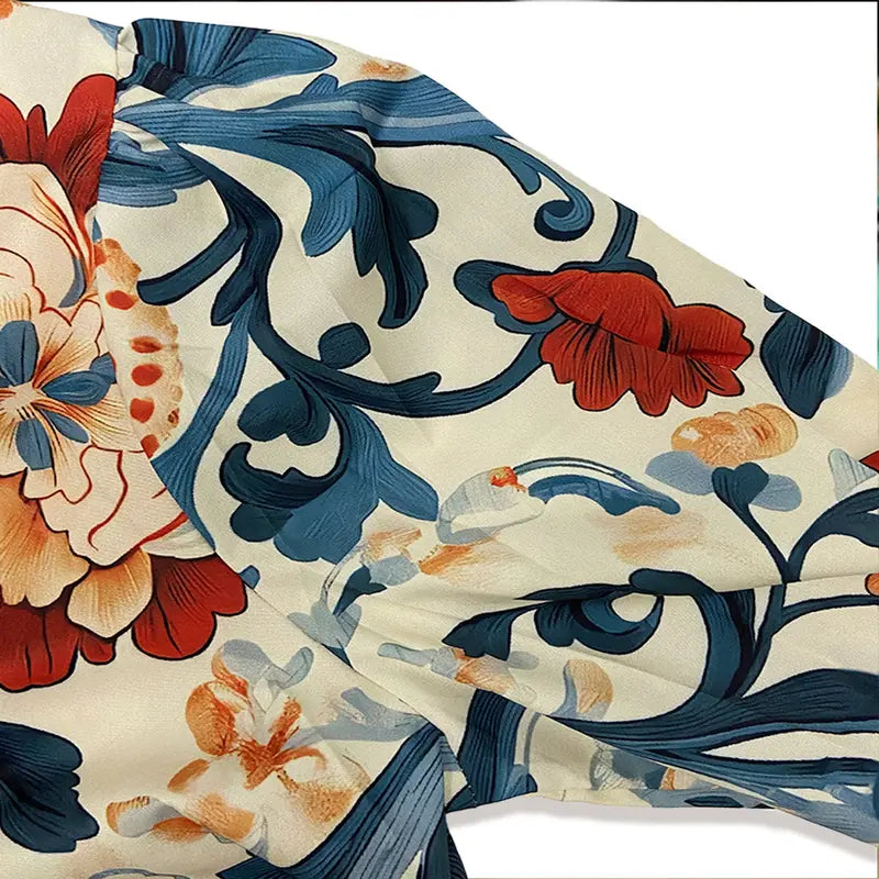 NORTHLINE STUDIO | STATEMENT PRINT BLOUSE