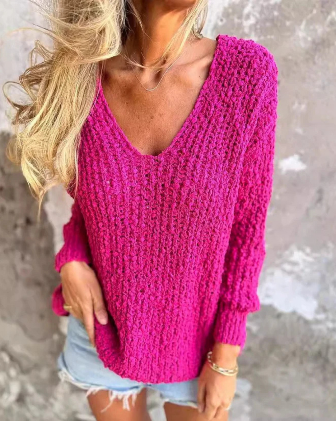 NORTHLINE STUDIO | TEXTURED RELAXED SWEATER