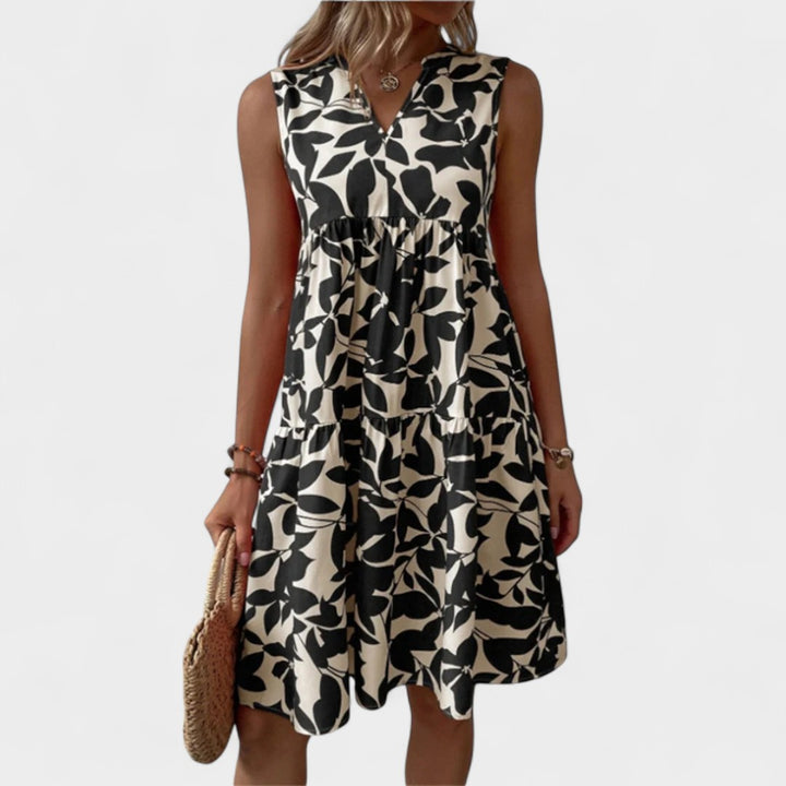 MARLENE | FLOWY SLEEVELESS DRESS