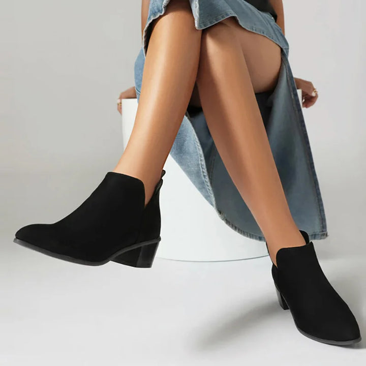 NORTHLINE STUDIO | PRINTED ANKLE BOOTS