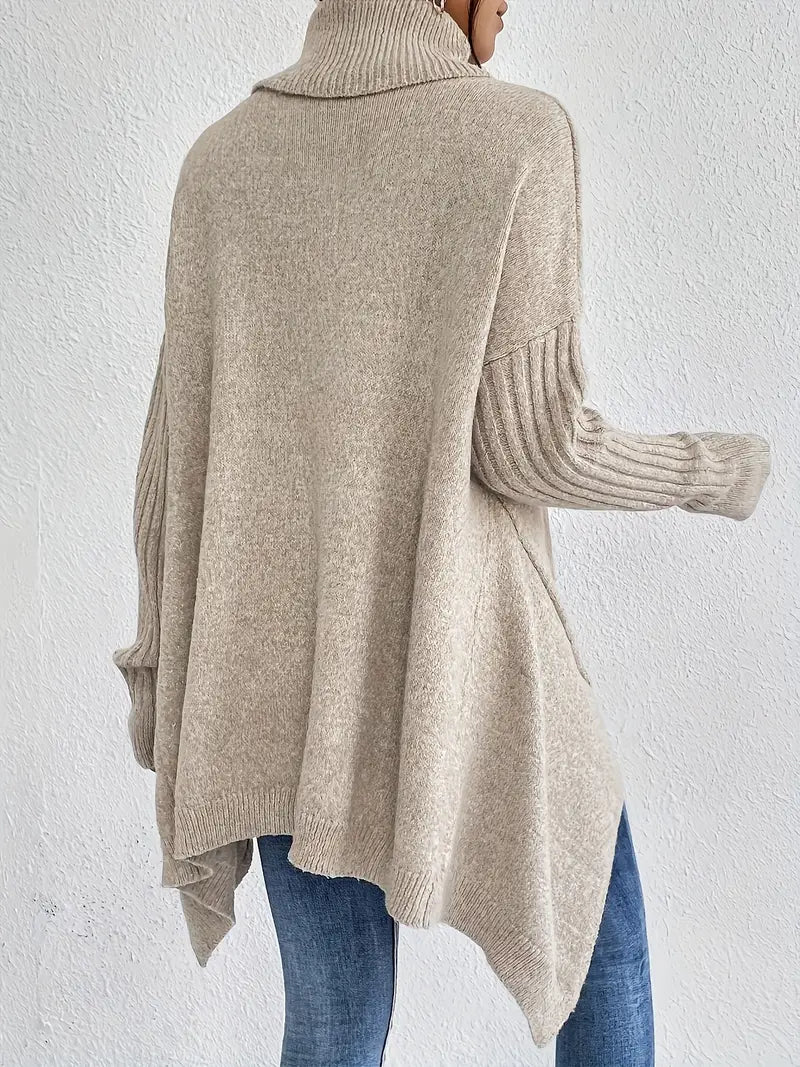 RELAXED TURTLENECK SWEATER