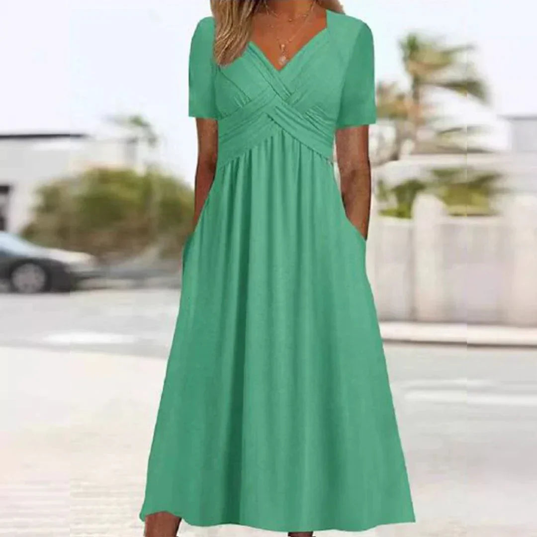 VIVIAN | CLASSIC EMPIRE WAIST DRESS