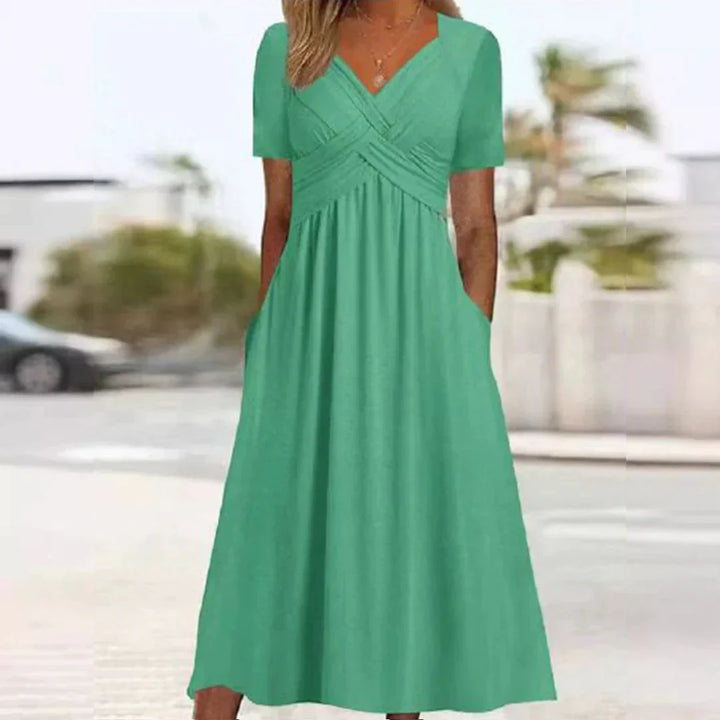 VIVIAN | CLASSIC EMPIRE WAIST DRESS