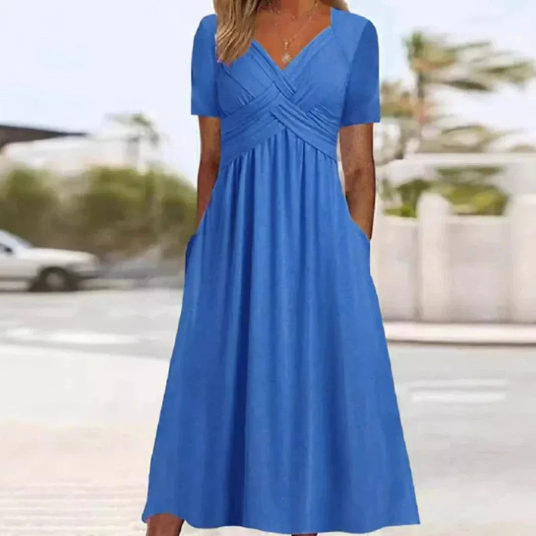 VIVIAN | CLASSIC EMPIRE WAIST DRESS