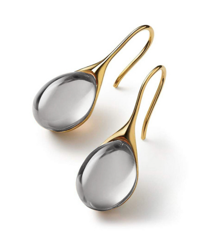 Lucy I Crystal Drop Earrings
