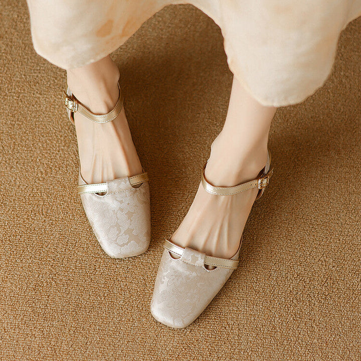 NORTHLINE STUDIO | CONTRAST SLINGBACK HEELS