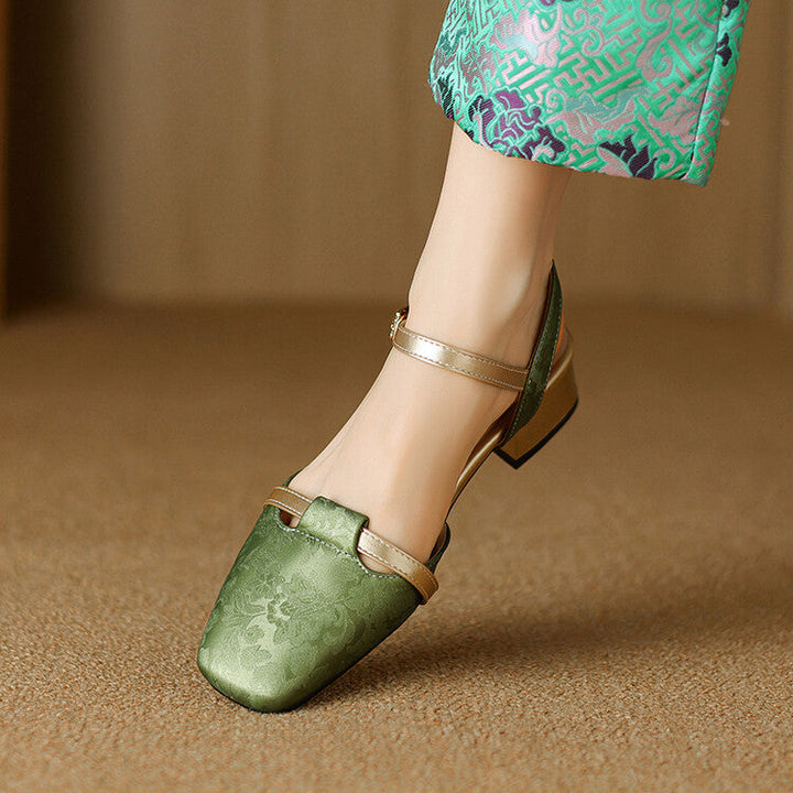 NORTHLINE STUDIO | CONTRAST SLINGBACK HEELS