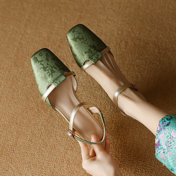 NORTHLINE STUDIO | CONTRAST SLINGBACK HEELS