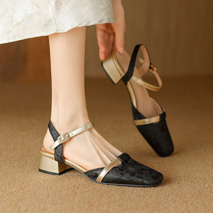 NORTHLINE STUDIO | CONTRAST SLINGBACK HEELS