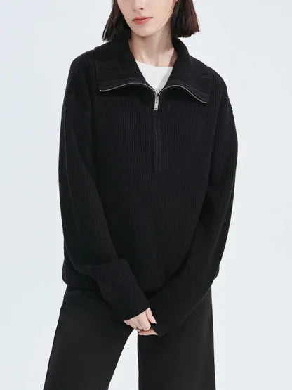 NORTHLINE STUDIO | Zipper Sweater