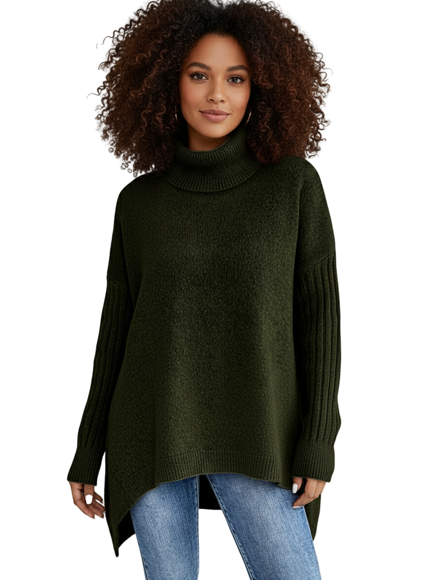 NORTHLINE STUDIO | RELAXED TURTLENECK SWEATER