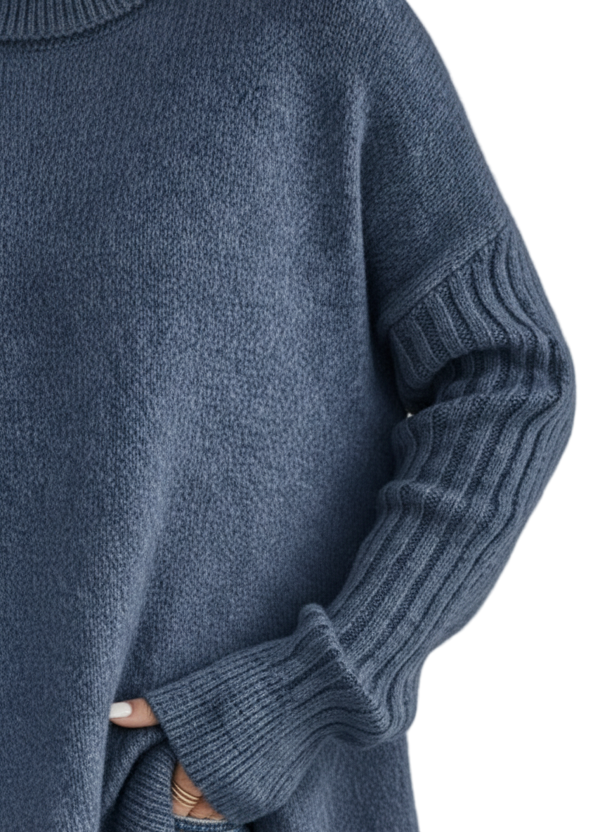 NORTHLINE STUDIO | RELAXED TURTLENECK SWEATER