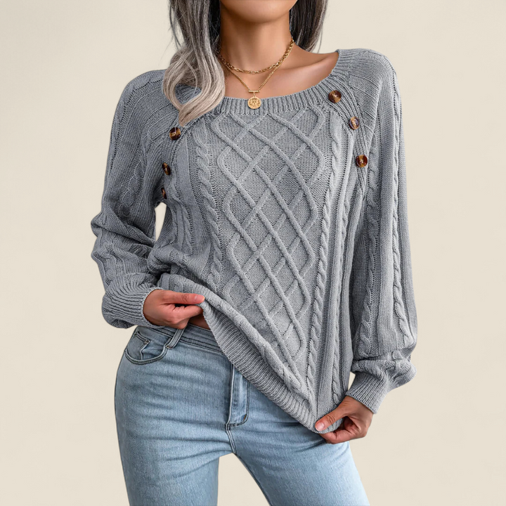 Calla | Cozy Cable Knit Sweater