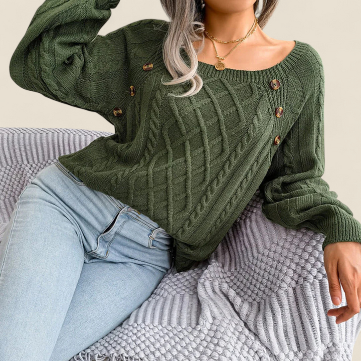 Calla | Cozy Cable Knit Sweater