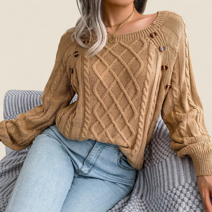 Calla | Cozy Cable Knit Sweater
