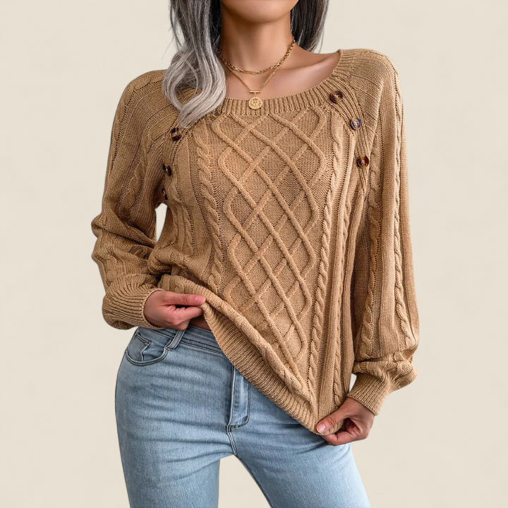 Calla | Cozy Cable Knit Sweater